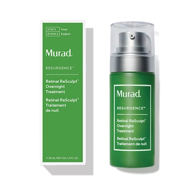 MuradRetinal ReSculpt Overnight Treatment - Resurgence Anti-Aging Serum for Lines and Wrinkles 鈥?Encapsulated Vitamin A Skin Care for Smoothing, Firming and Lifting Face and Neck