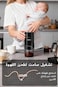 DOSCHER Portable V60 Burr Coffee Grinder with 40 Adjustable Settings &amp; 25g Capacity, 1800mAh Rechargeable Coffee Bean Grinder with Conical Ceramic Burr, for Travel, Camping, Office, Espresso, etc