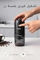 DOSCHER Portable V60 Burr Coffee Grinder with 40 Adjustable Settings &amp; 25g Capacity, 1800mAh Rechargeable Coffee Bean Grinder with Conical Ceramic Burr, for Travel, Camping, Office, Espresso, etc