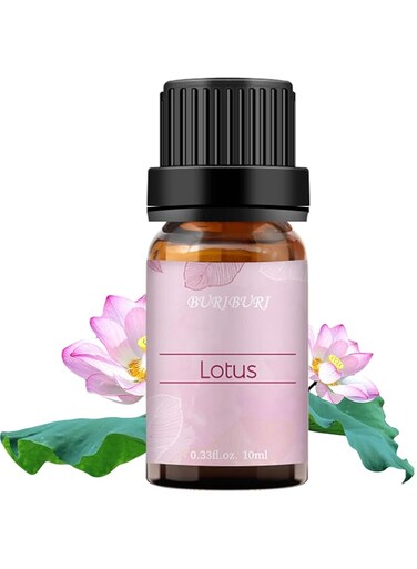 BURIBURI Lotus Essential Oil 100% Pure, Undiluted, Natural, Organic Aromatherapy Essential Oils 10ML