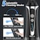 cWater Dental Flosser Pick for Teeth, 5 Modes Cordless Dental Oral Irrigator with 300ML Water Tank, IPX7 Waterproof and Rechargeable Water Teeth Cleaner for Home Travel
