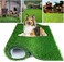 Coodipet Grass Pad for Dogs 46 x 58.5 CM, Strong Absorbency Soft Artificial Grass for Pets Potty Training, Easy to Clean Fake Grass for Dog Indoor Outdoor Use (1 Pack)