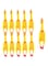 MRTURK REVHQ 11 Pcs Rubber Chicken, Screaming Chicken, Squeeze Chicken, Yellow Rubber Squaking Dog Toys, Prank Novelty Noise Toy