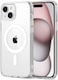 Ultra Clear Magnetic Military Grade Drop Protection Case Cover for IPhone 15 Plus, Magnetic Charging (IPhone 15 Plus)