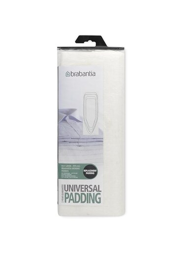 Brabantia 196423 Ironing Board Cover Replacement Felt Pad - White