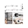 SUKILO Electric Spin Scrubber, Cordless Power Bathroom Scrubber with 8 Replaceable Brush Heads, Adju