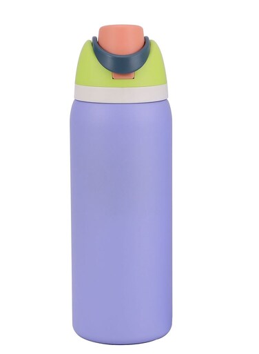 32 oz Insulated Water Bottle Stainless Steel with Handle Double-Wall Vacuum BPA Free Leakproof Thermos for Camping Travel and School