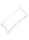 Linen Klub 100% Cotton Down Alternative Luxury Full Body Pillow w/ double piping- Outer Fabric : 250TC White Sateen, Filling : 1400grams Microfiber Size: 45 x 100cm