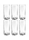 Pack Of 6 Connexion Highball Tumbler Clear