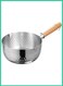 Houseware 20&acirc;&euro;&macr;cm Stainless Steel Casserole&acirc;&euro;&macr;Pan with Wooden Handle&acirc;&euro;&macr;&acirc;&euro;&ldquo; Multi&acirc;&euro;&lsquo;Purpose Ramen &amp;&acirc;&euro;&macr;Milk Pot   Induction &amp;&acirc;&euro;&macr;Gas Compatible Cookware UAE
