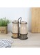 HOME Chef's Delight 2-Piece Spice Jar Set - 100ml Glass Condiment Jars for Kitchen Organization   Stylish Beige Spice Racks &amp; Jars   Ideal for Herbs &amp; Spices