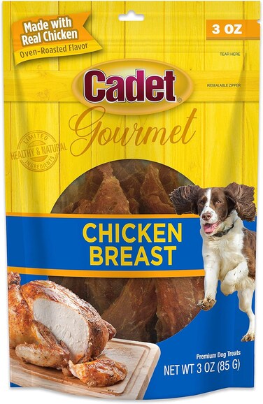 Cadet 3 oz. Chicken Breast Dog Treats &amp; Chews