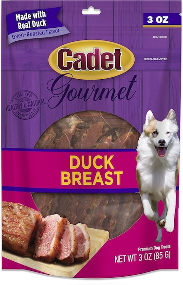 Cadet 3 oz. Duck Breast Dog Treats &amp; Chews