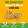 Cadet 2 pk Chewalicious&reg; Layered N Dipped Chews - Peanuts Dog Treats &amp; Chews