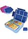 BPA Lunch Box for Kid School,Children's Lunch Box with Compartments, Bento Box Children, Leak-proof Lunch Box for Girls and Boys, Snack Box, Perfect for School, Nursery &amp; Trips (Royal Blue)