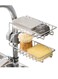 Kitchen Sponge Holder for Kitchen Sink, Stainless Steel Sink Organizer Faucet Drain Sponge Holder (Double Layer)