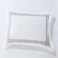 MMM HOME 6-Pieces Embroidered King Size Duvet Cover Set ,1 Duvet Cover + 1 Fitted Sheet + 4 Pillow Covers,Elegant Design
