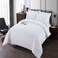 MMM HOME 6-Pieces Embroidered King Size Duvet Cover Set ,1 Duvet Cover + 1 Fitted Sheet + 4 Pillow Covers,Elegant Design