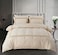 MMM HOME 6-Pieces Embroidered King Size Duvet Cover Set ,1 Duvet Cover + 1 Fitted Sheet + 4 Pillow Covers,Elegant Design