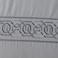 MMM HOME 6-Pieces Embroidered King Size Duvet Cover Set ,1 Duvet Cover + 1 Fitted Sheet + 4 Pillow Covers,Elegant Design