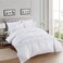 MMM HOME 6-Pieces Embroidered Super King Size Duvet Cover Set ,1 Duvet Cover + 1 Fitted Sheet + 4 Pillow Covers,Elegant Design