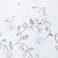 MMM HOME 6-Pieces Embroidered King Size Duvet Cover Set ,1 Duvet Cover + 1 Fitted Sheet + 4 Pillow Covers,Elegant Design