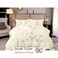 MMM HOME 6-Pieces Embroidered King Size Duvet Cover Set ,1 Duvet Cover + 1 Fitted Sheet + 4 Pillow Covers,Elegant Design
