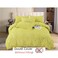 MMM HOME 6-Pieces Embroidered King Size Duvet Cover Set ,1 Duvet Cover + 1 Fitted Sheet + 4 Pillow Covers,Elegant Design