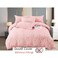 MMM HOME 6-Pieces Embroidered King Size Duvet Cover Set ,1 Duvet Cover + 1 Fitted Sheet + 4 Pillow Covers,Elegant Design