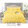 MMM HOME 6-Pieces Embroidered King Size Duvet Cover Set ,1 Duvet Cover + 1 Fitted Sheet + 4 Pillow Covers,Elegant Design