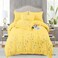 MMM HOME 6-Pieces Embroidered Super King Size Duvet Cover Set ,1 Duvet Cover + 1 Fitted Sheet + 4 Pillow Covers,Elegant Design
