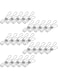 TKTTBD Clothes Pins Pegs, 25 Pcs Stainless Steel Clothes Pins Durable Clothes Pegs Metal Wire Utility Clips for Hanging Clothes Home Office Kitchen
