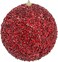 Christmas Magic 20835 Chrirmas Designer Baubles, 15 cm Size, Red