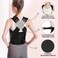 Posture Corrector, Posture Trainer for Women Men, Adjustable Back Straightener, Breathable Shoulder Strap, Back Support for Back, Neck and Shoulder (M)