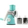 Vegetable Cutter Manual Roller Type Shredder Kitchen Cooing Tool multicolour 28*13.5*16.5cm