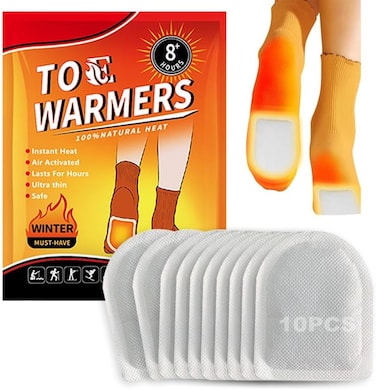 BananaHome Hand &amp; Foot Warmers-Disposable Heat Pad,Hot Hands Hand Warmers, Long Lasting Safe Natural Odorless Air Activated Warmers,Perfect for Camping,Outdoor Skiing,Travel