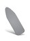 Duwee 15 x54inch Heat Resistance Ironing Board Cover Durable Felt Material Padding Standard Size Multi-Color Choices, with Elastic Cord, Easily Handle and Fits Board Beautifully (Silver)