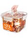 Tazweeq Kitchen Countertop Bread Boxes, Kitchen Pantry Large Sealed Food Storage Boxes, Portable Bread Mixing Containers with Handles