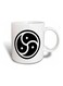 Bsdm Symbol Printed Mug White/Black