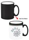 Color Changing Heat Sensitive Ceramic Mug, Image Revealed When HOT Liquid is Added! hahaha