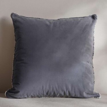 Home Grey Down Alternative Filled Cushion 60x60cm