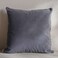 Home Grey Down Alternative Filled Cushion 60x60cm
