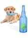 Squeaky Dog Toys for Aggressive Chewers, Water Bottle Dog Toy, Blue Pool Bottle Indestructible Dog Toy, Safety Design Dog Chew Toys Safety Design for Small/Medium/Large Dog Exercise and Accompany