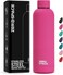 ZeroSpace Stainless Steel Water Bottle, 750ml Insulated Water Bottle for Kids School, Double Wall Water Thermos Flask for Hot &amp; Cold Drinks, Sports Hot Water Bottle (Dark Pink)