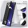 ZOOMEE Case for Samsung Galaxy Tab S10 Ultra/Tab S9 Ultra 14.6-Inch with S Pen Holder, Clear Transparent PC Back, Shockproof Tri-Fold Stand Tablet Cover, Auto Wake/Sleep