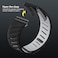 Silicone Wristband Compatible with Whoop 5.0 Band, Comfort Durable Soft Adjustable Silicone Sports Loop Strap for Men &amp; Women, with U Shapped Connector Army Green - One/Peak