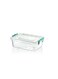 Life Rectangle Storage Box Transparent 1.2 Liters