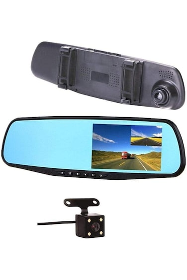 Vehicle Blackbox DVR &ndash; Full HD 1080p Dash Cam with Loop Recording, Night Vision, G-Sensor &amp;