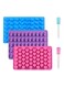 3-Piece Silicone Chocolate Moulds Multicolour One Size