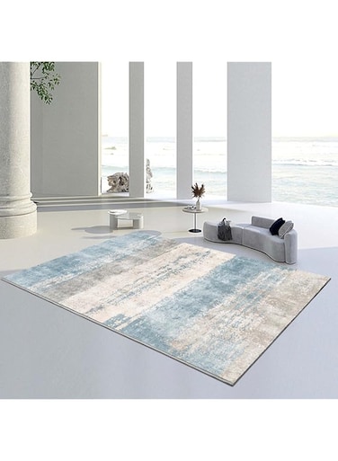 XMJAD Nordic Style Rug, Rectangle Printed Carpet, Non-Slip Washable Rug for Living Room Bedroom Coffee Table Doorway-C  80 - red, C